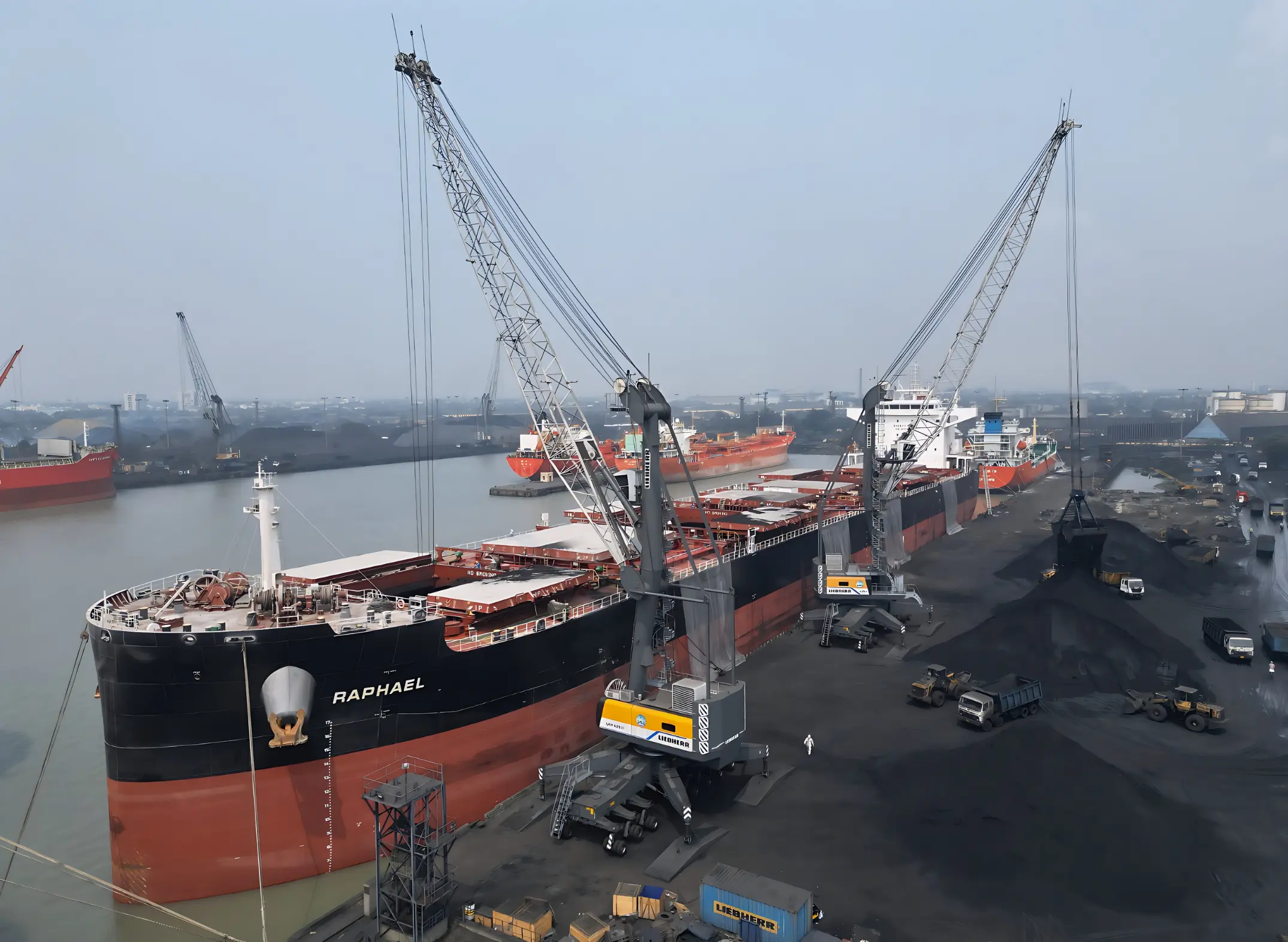 Cargo handling at berth